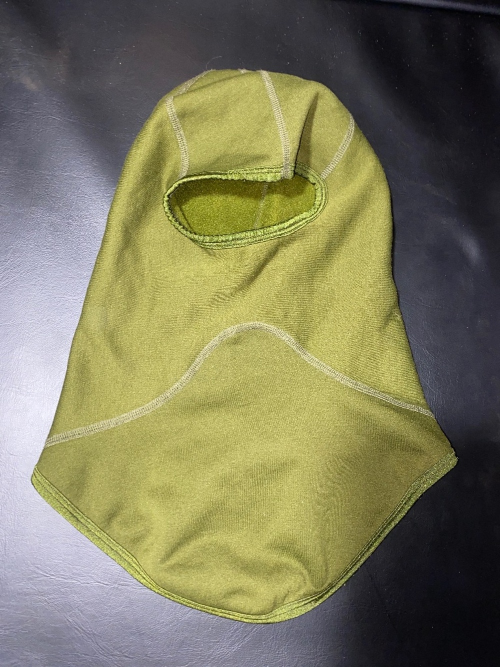 Green Balaclava Face Mask Size Medium Canadian Military Surplus Cold Weather